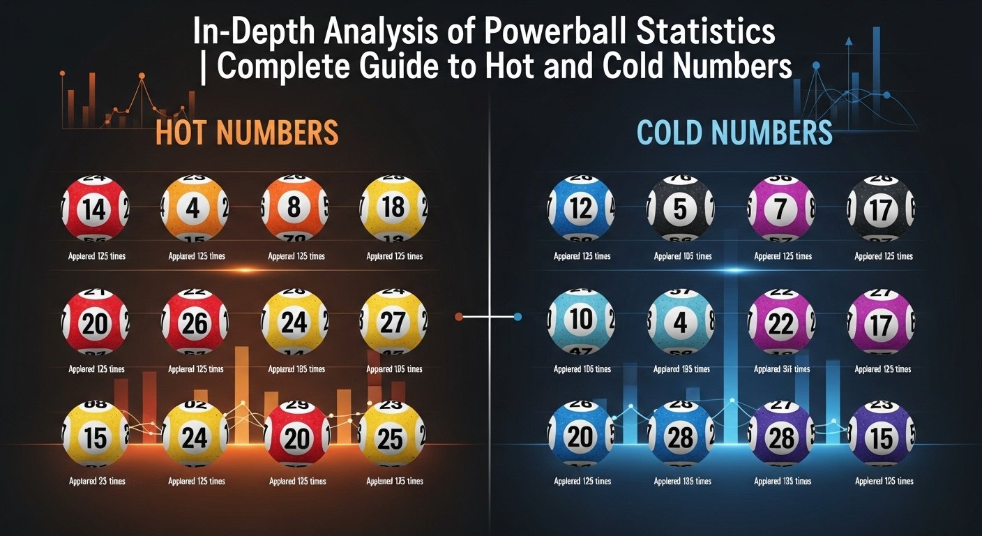 파워볼 번호 통계 심층분석 | 핫번호·콜드번호 완전정리